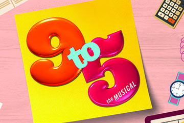 numbers 9 to 5 graphic