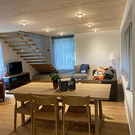 Chateau L'Orangerie apartment dining area