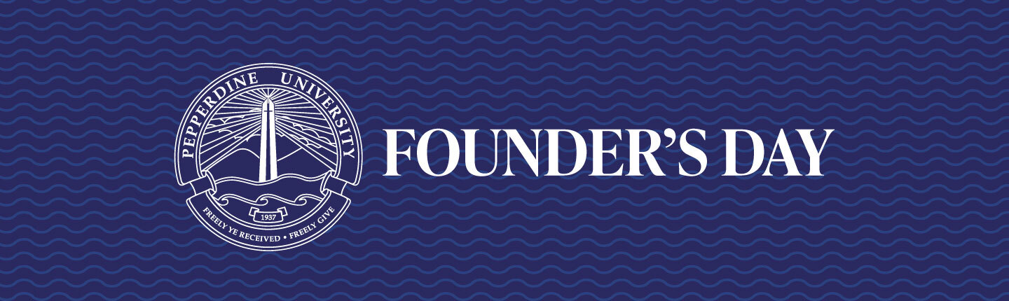 Founders Day Logo with Pepperdine Seal