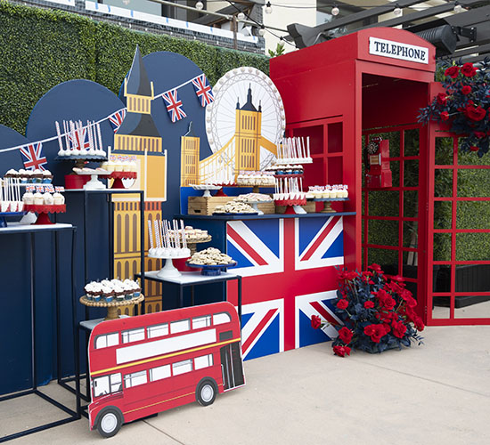 props at the London Grand Reunion display 