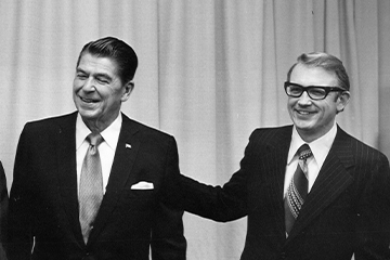 Ronald Reagan and James R. Wilburn