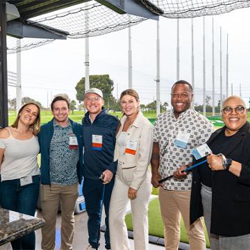 Pepperdine Alumni From All Five Schools Find Connection and Community at Topgolf Event