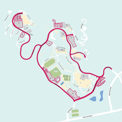 C (Commuter student) parking map (small)